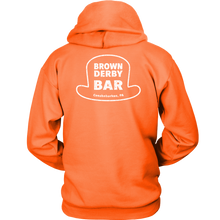 Brown Derby Bar Double Sided Hoodie