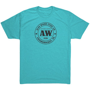 Alan Wood Steel Next Level T-Shirt (black logo)
