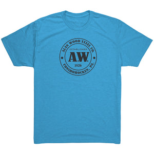 Alan Wood Steel Next Level T-Shirt (black logo)