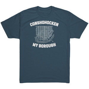 Conshohocken - My Borough Next Level Tri-Blend T-Shirt