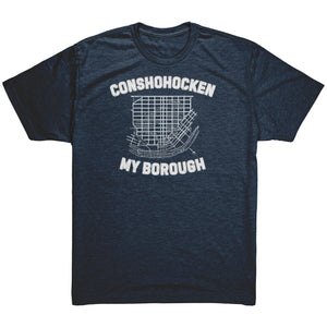 Conshohocken - My Borough Next Level Tri-Blend T-Shirt