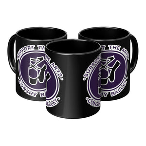 Conshy Ballet 15oz Black Mug