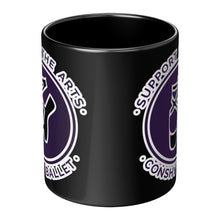 Conshy Ballet 15oz Black Mug