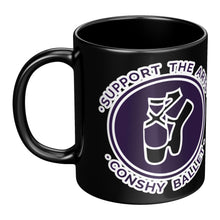 Conshy Ballet 15oz Black Mug
