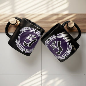 Conshy Ballet 15oz Black Mug
