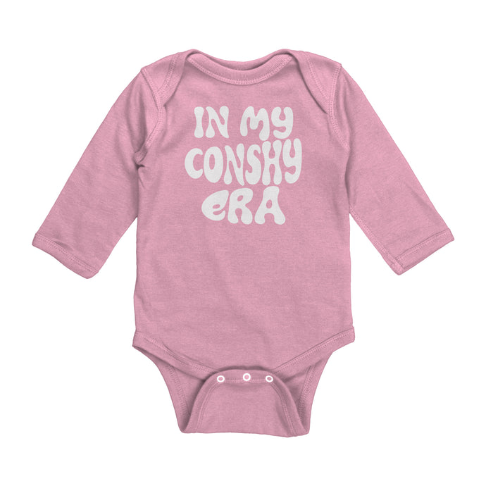 In My Conshy Era Long Sleeve Baby Bodysuit