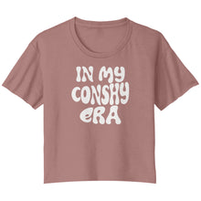 In My Conshy Era Women's Flowy T-Shirt - White Logo