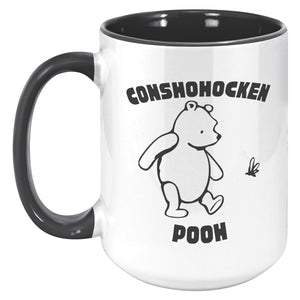 Public Domain Pooh as Conshohocken Pooh Accent Mug