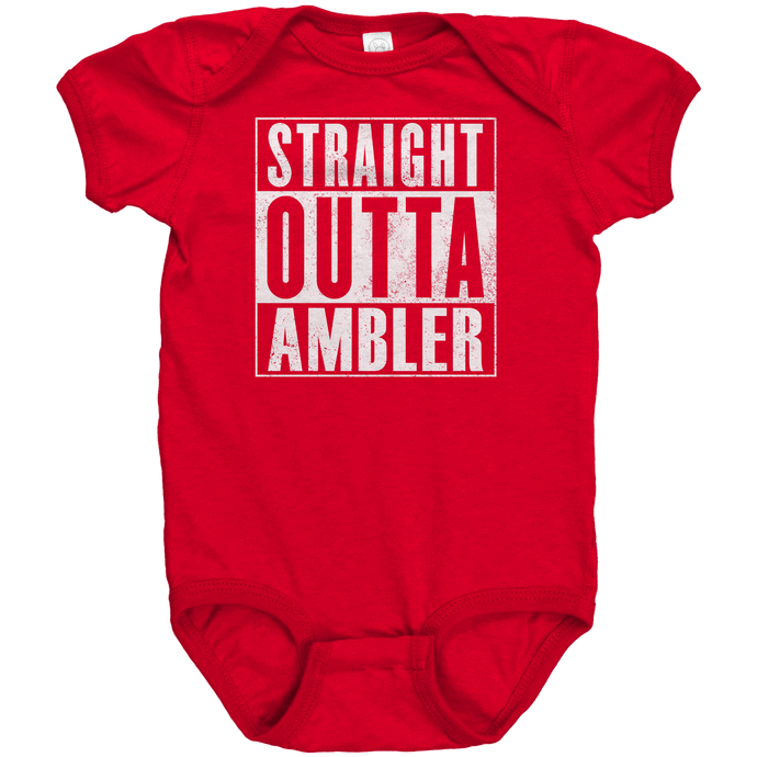 Straight_Outta_Ambler_Onesie_-_Short_Sle_Red_Front_Mockup.png