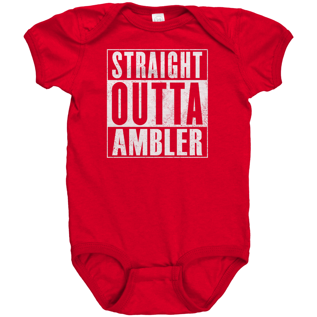 Straight_Outta_Ambler_Onesie_-_Short_Sle_Red_Front_Mockup.png