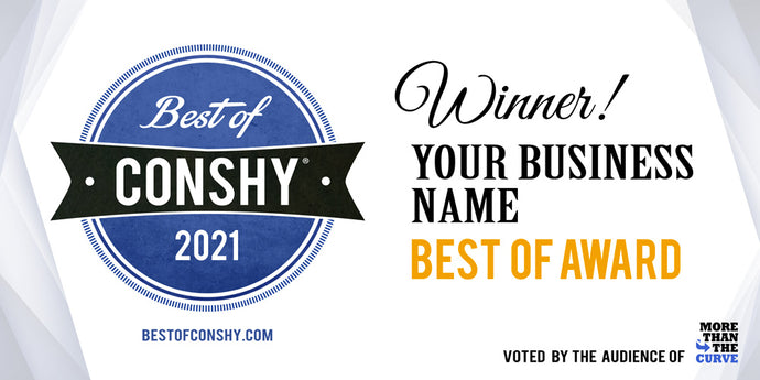 Best of Conshy 2022 Winner 3'x6' Banner