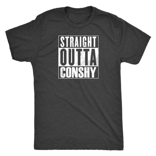Straight Outta Conshy Mens T-Shirt