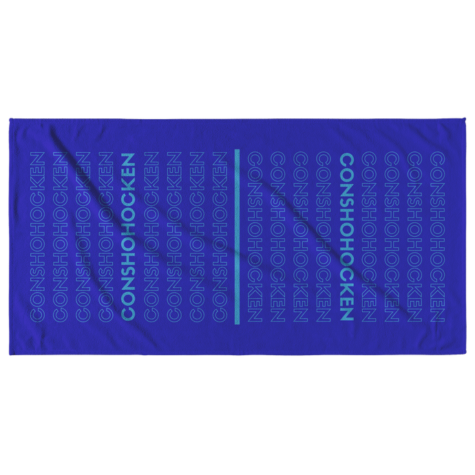 Conshohocken Beach Towel - Blue