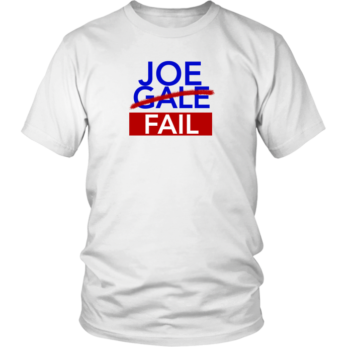Joe Gale Fail T-Shirt - Support Minority Students in Journalism