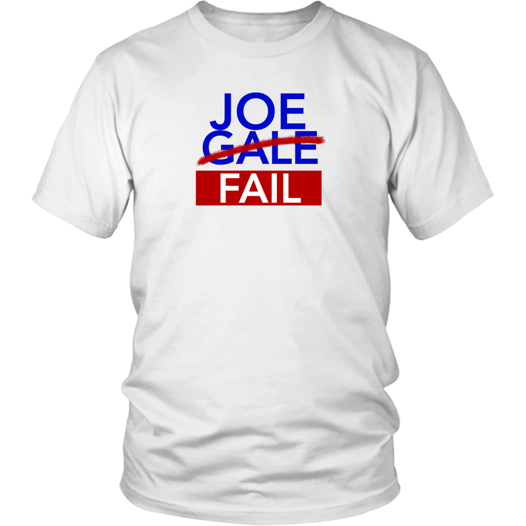 Joe Gale Fail T-Shirt - Support Minority Students in Journalism