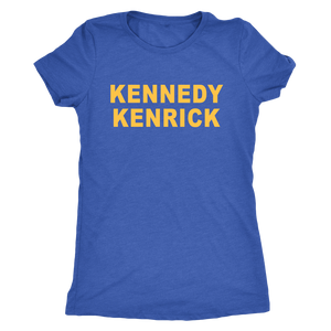 Kennedy Kenrick Womens Triblend T-Shirt