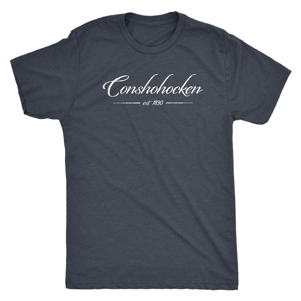 Conshohocken Est 1830 Mens Triblend T-Shirt