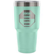 TRAFFIC JAM: 30oz Conshy Curve Coffee Brake Tumbler