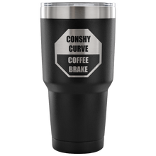 TRAFFIC JAM: 30oz Conshy Curve Coffee Brake Tumbler