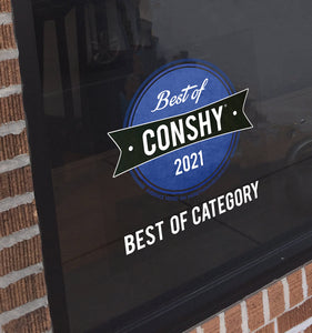 Best Of Conshy 2023 Window Cling