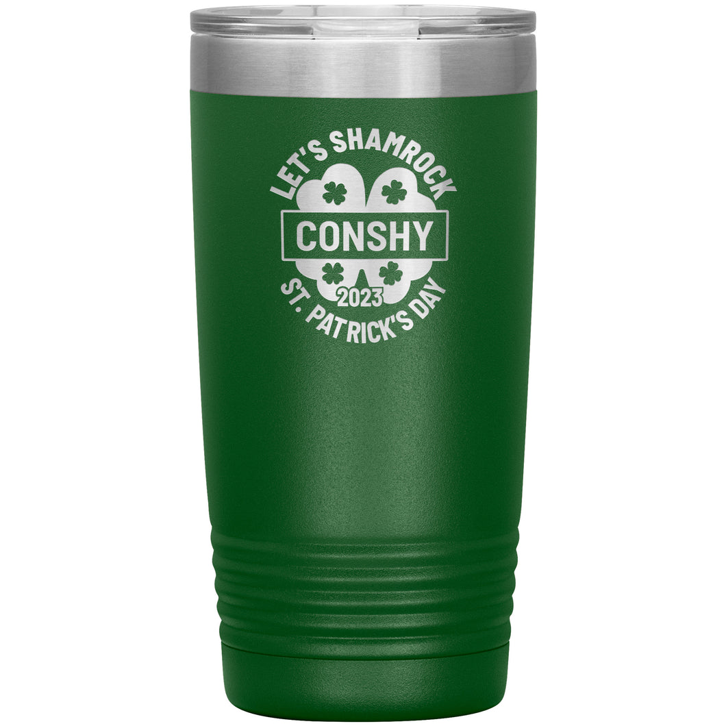 Let's Shamrock Conshy 20oz Insulated Tumbler