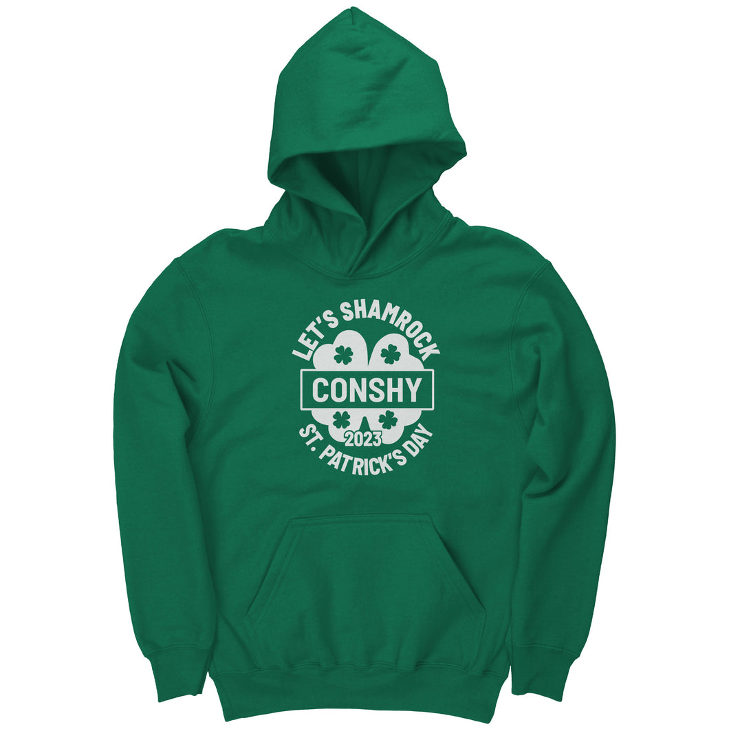 Let's Shamrock Conshy Youth Hoodie