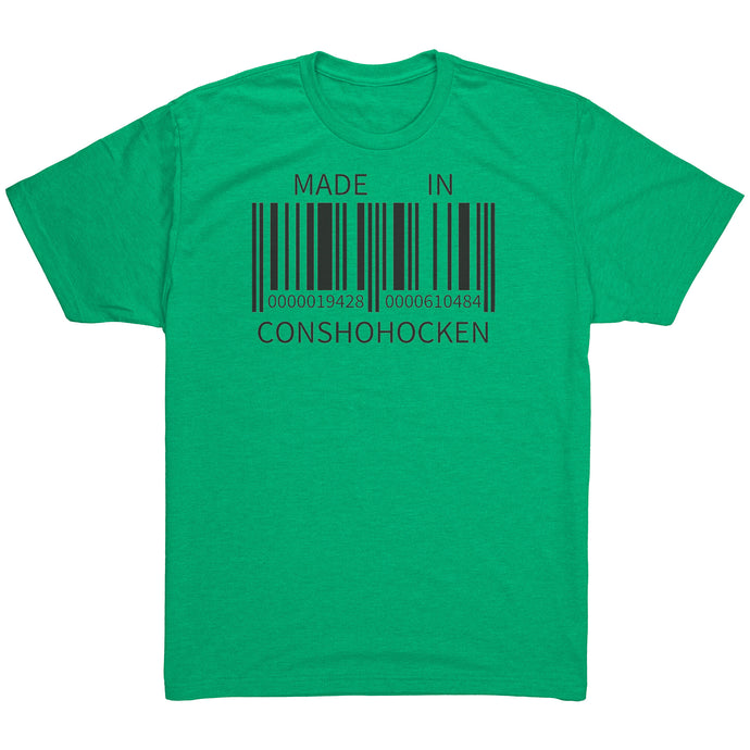 Made in Conshohocken Barcode T-Shirt