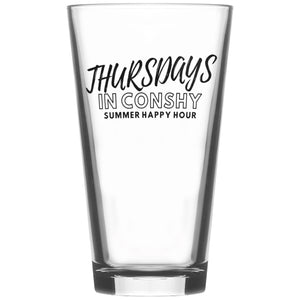 Thursdays in Conshy Happy Hour Pint