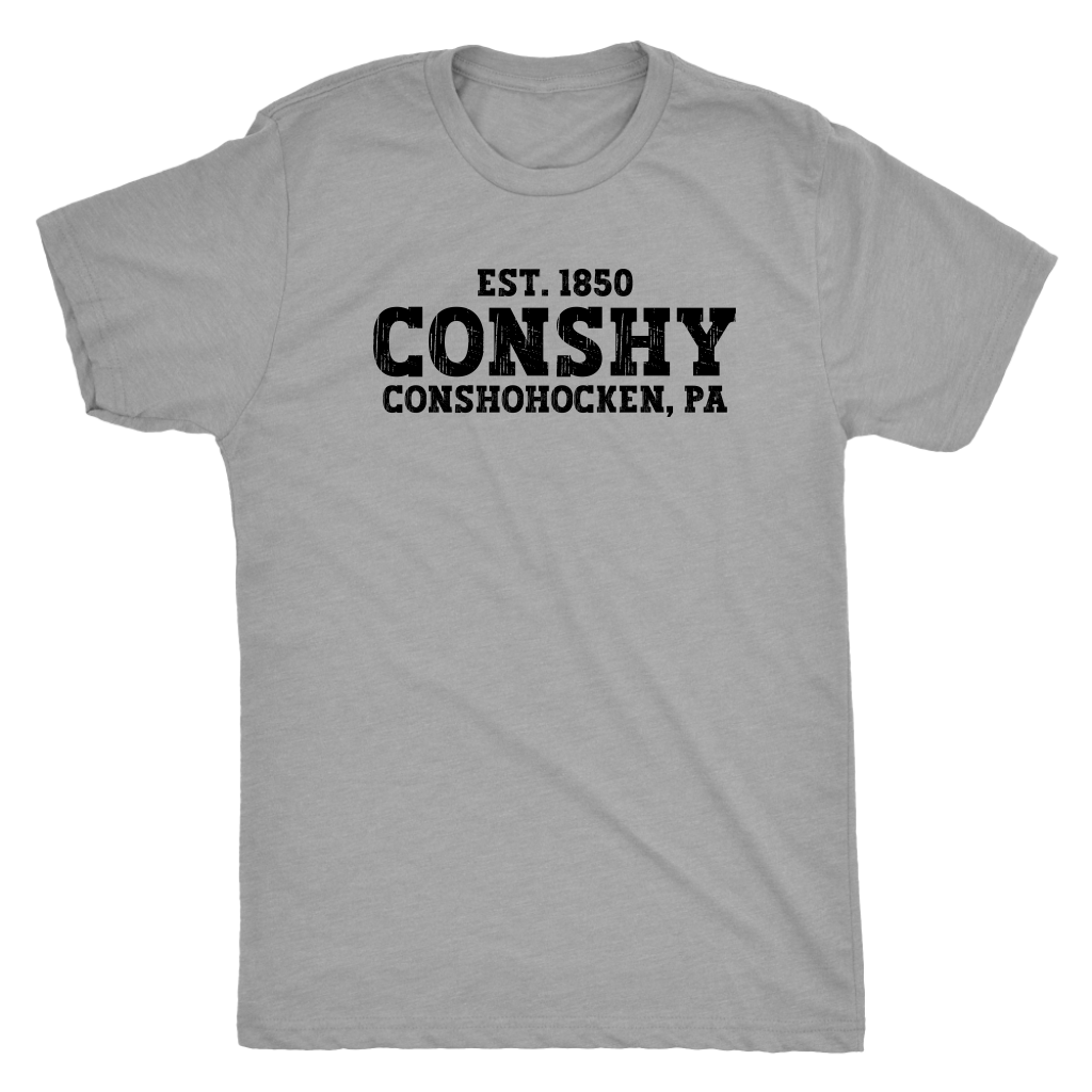 Conshy Establish 1850 T-Shirt Grey and Black