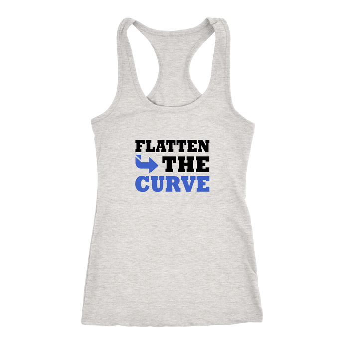 Flatten The Curve  - Womens Tank