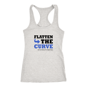 Flatten The Curve in Plymouth Meeting - Womens Tank