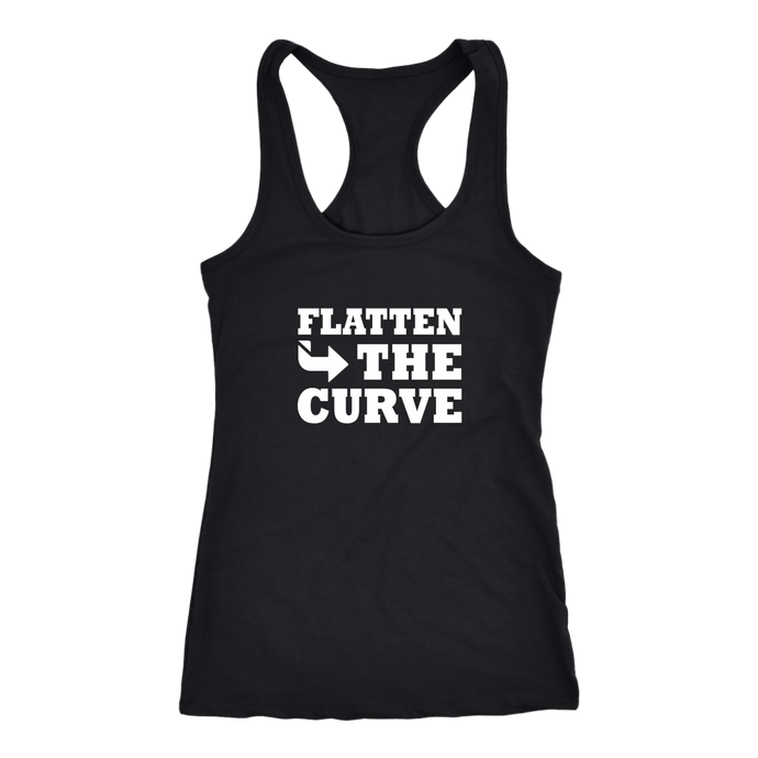 Flatten The Curve - Womens Tank