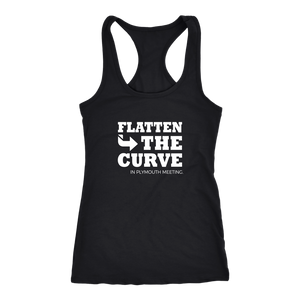 Flatten The Curve in Plymouth Meeting - Womens Tank