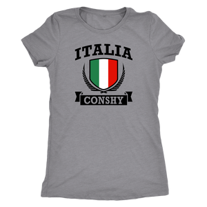 ITALIA Conshy Womens Triblend T-Shirt