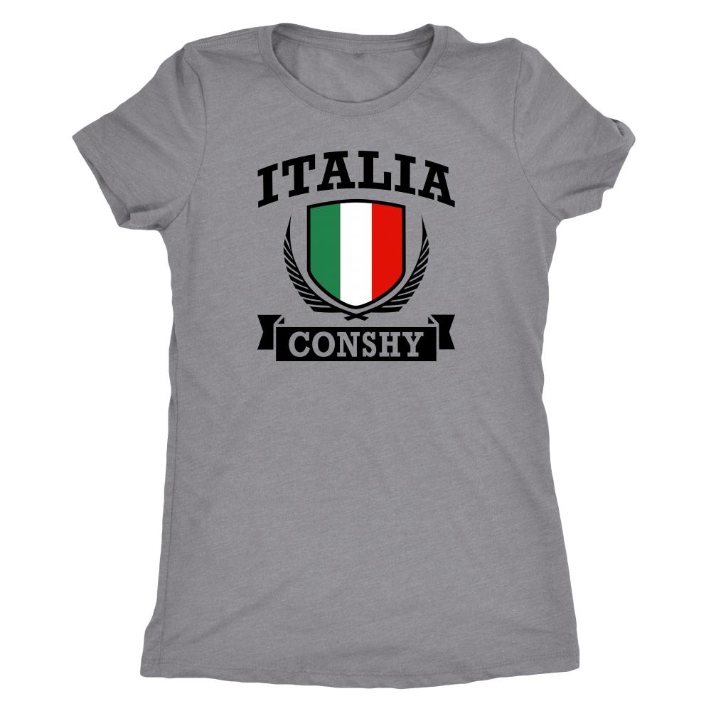 ITALIA Conshy Womens Triblend T-Shirt