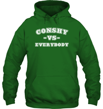Conshy vs. Everybody Heavyweight Hoodie (dark colors)