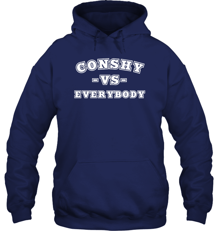 Conshy Vs. Everybody Lightweight Hoodie (dark colors)