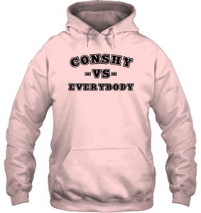 Conshy vs. Everybody Heavyweight Hoodie (light colors)