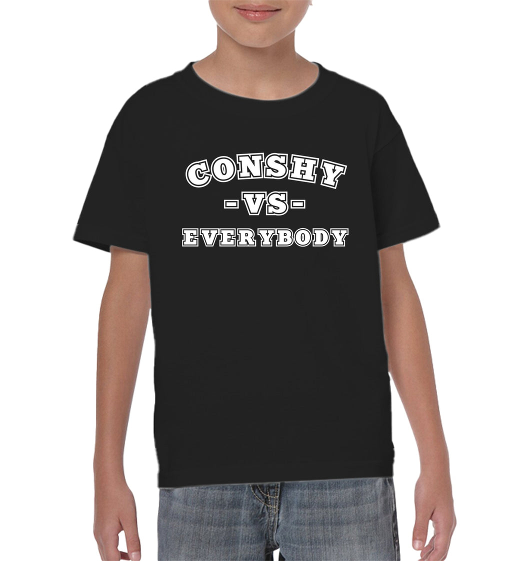 Conshy vs. Everybody Kids Classic Tee (dark colors)