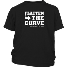 Flatten The Curve in Lafayette Hill - Youth T-Shirt