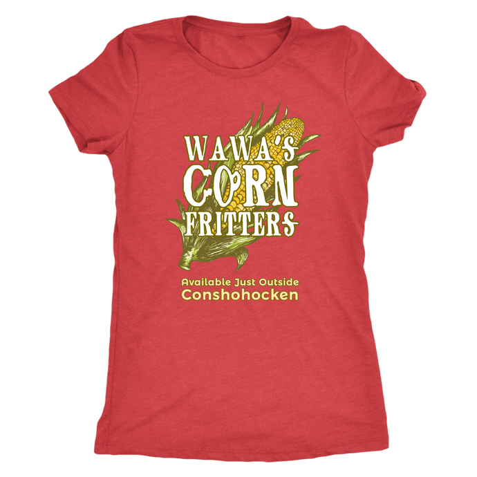 Conshy Corn Fritters Womens Triblend T-shirt