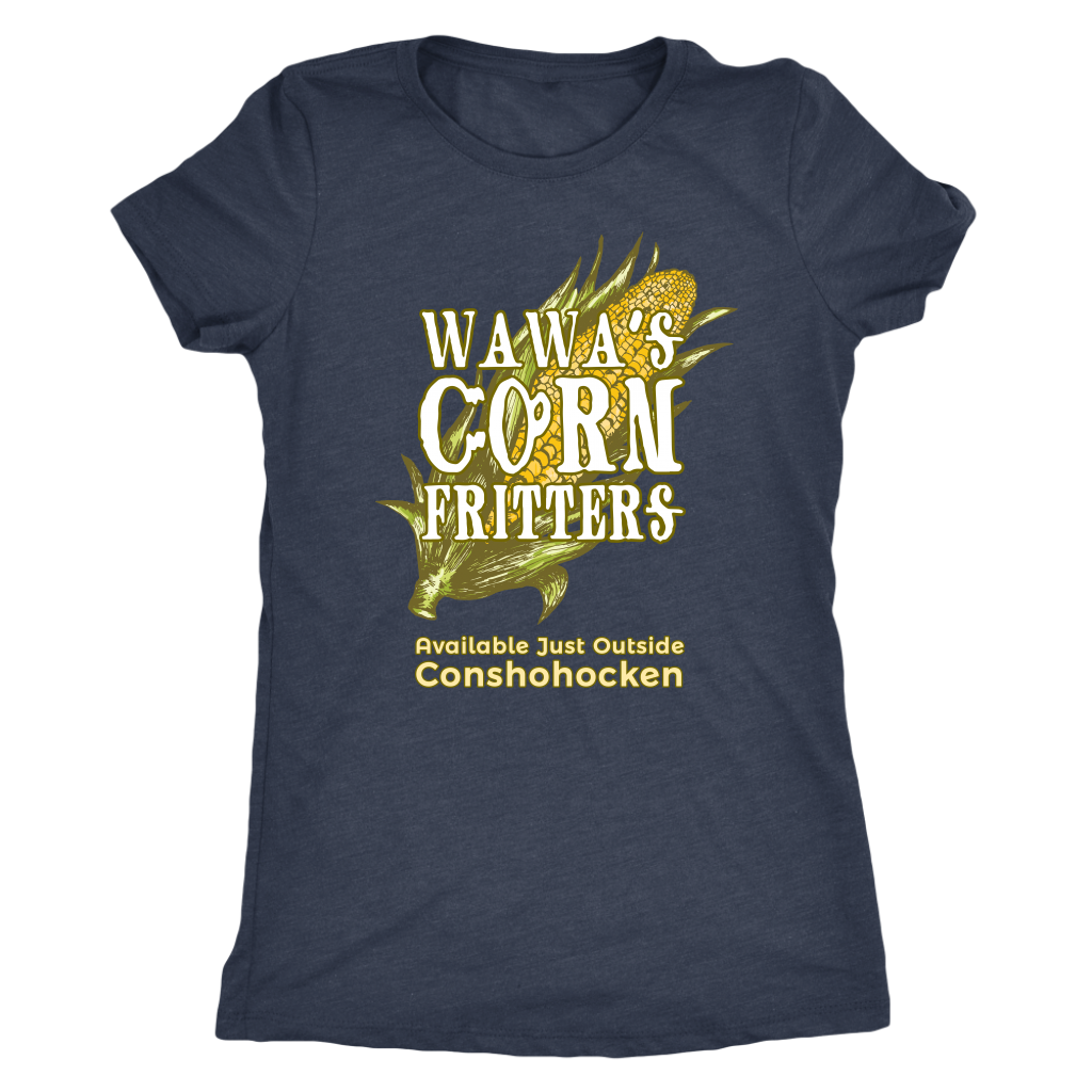 Conshy Corn Fritters Womens Triblend T-shirt