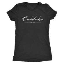 Conshohocken Est 1830 Womens Triblend T-Shirt