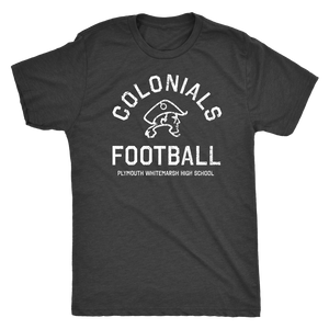 PW Colonials Football Mens Triblend Tshirt