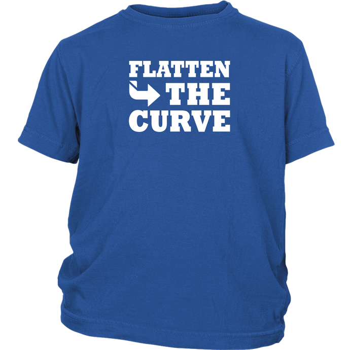 Flatten The Curve - Youth T-Shirt
