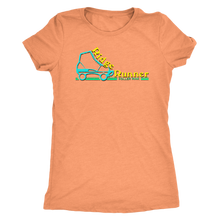 Ridge Runner Roller Rink Retro Womens Triblend T-Shirt