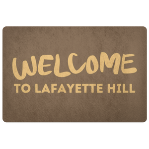 Welcome to Lafayette Hill Doormat!