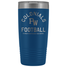 PW Colonials Football 20oz Tumbler